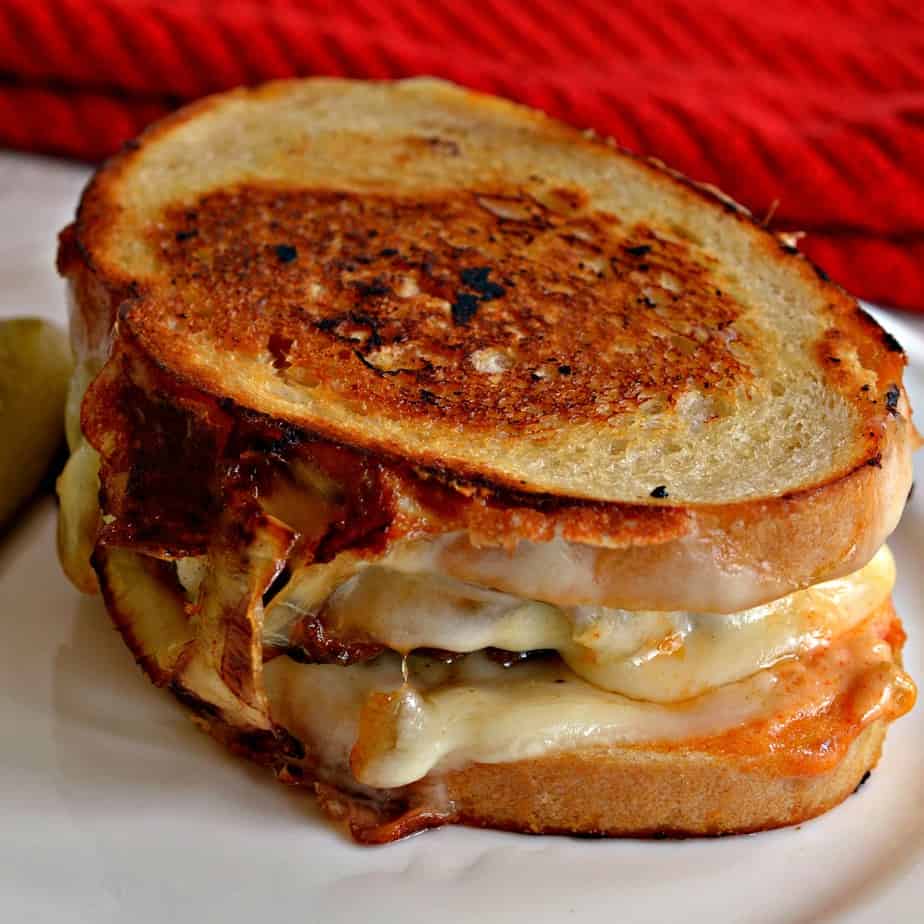 A classic Patty Melt recipe brings old world diner charm with grilled onions and Swiss Cheese.