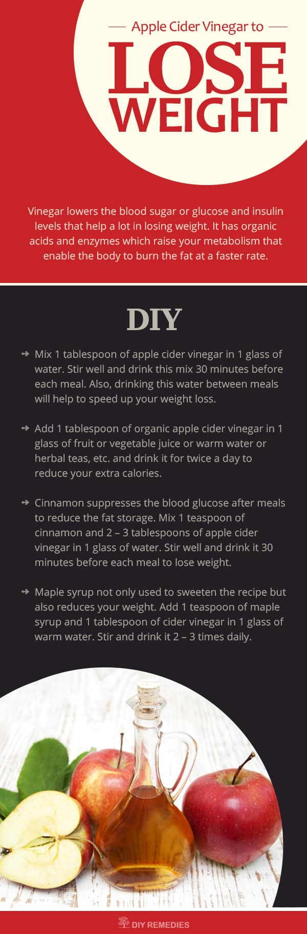 How to Lose Weight with Apple Cider Vinegar