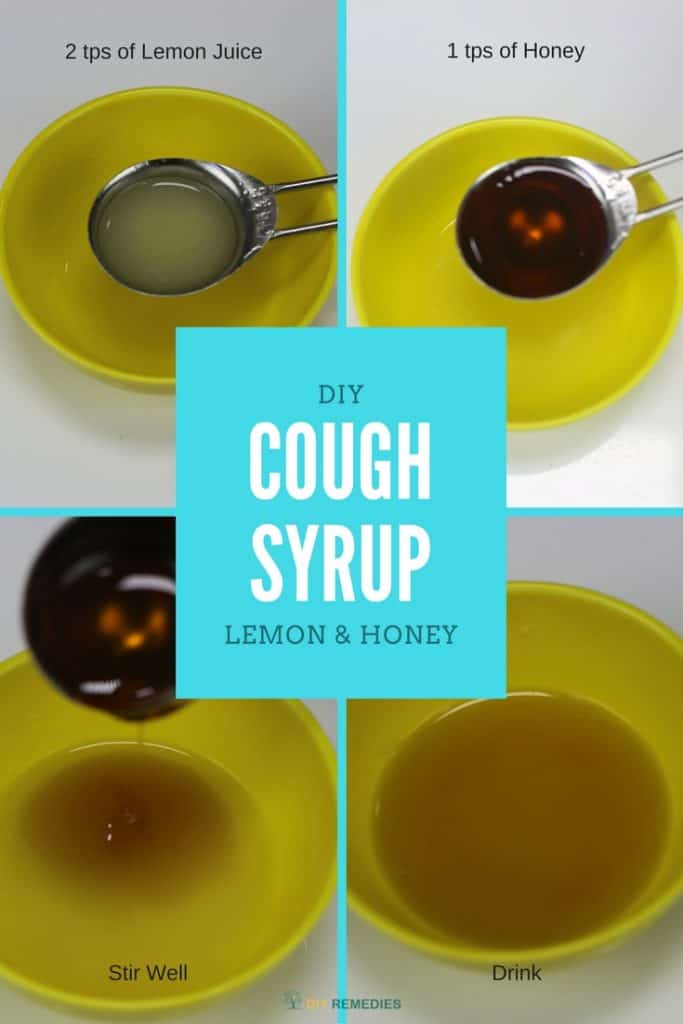 DIY Lemon and Honey Cough Syrup
