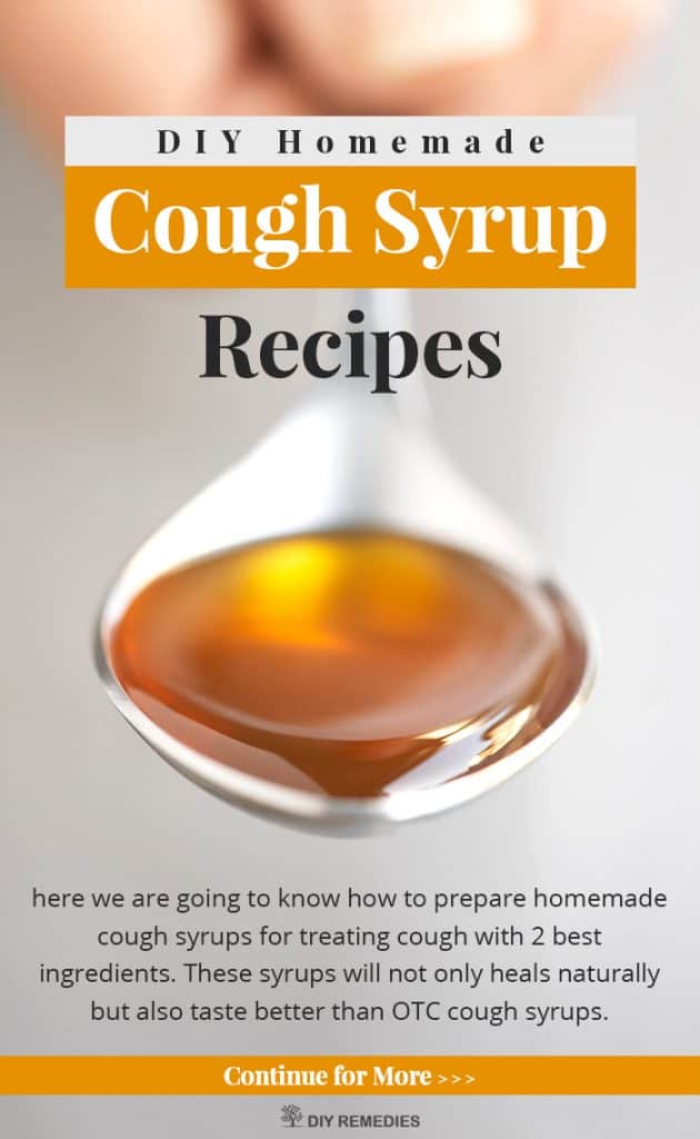 DIY Homemade Cough Syrup Recipes