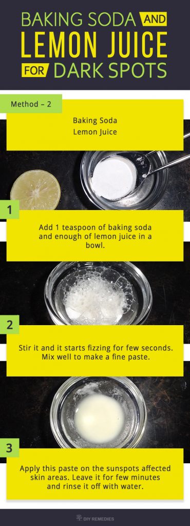 Baking-Soda-and-Lemon-Juice-for-Dark-Spots