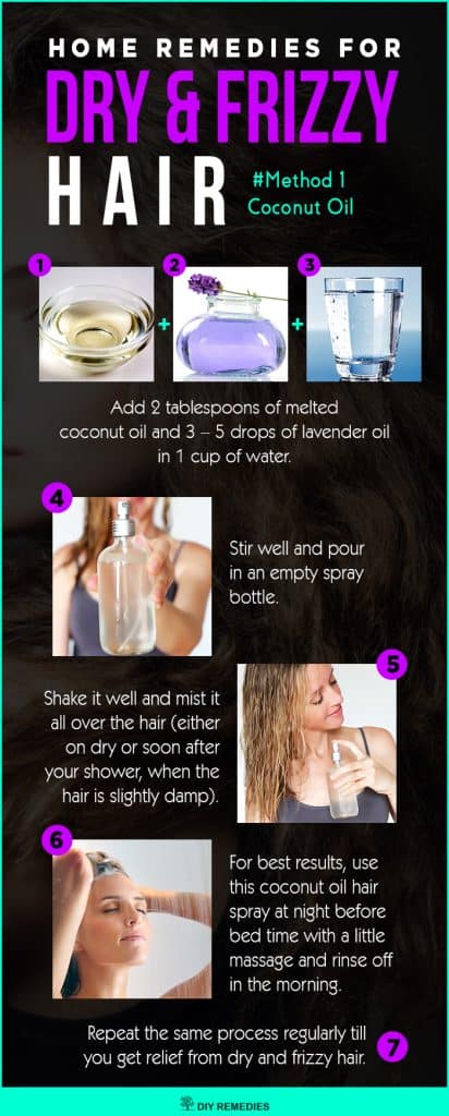 Home Remedies for Dry and Frizzy Hair