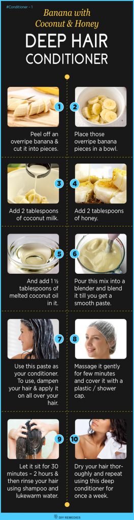 Homemade Natural Deep Hair Conditioner