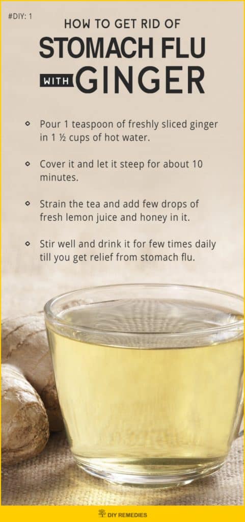 Ginger Remedies for Stomach Flu