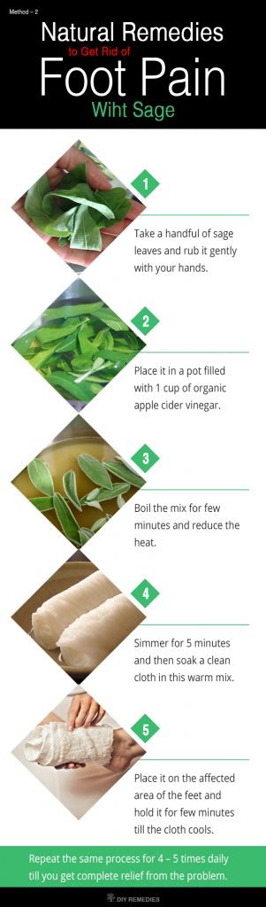 Sage Remedies for Foot Pain