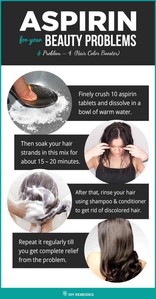 Aspirin for your Hair Color Booster