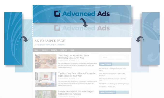 How to create a site branding ad setup in WordPress with Advanced Ads