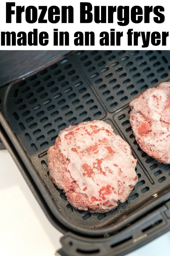frozen burgers