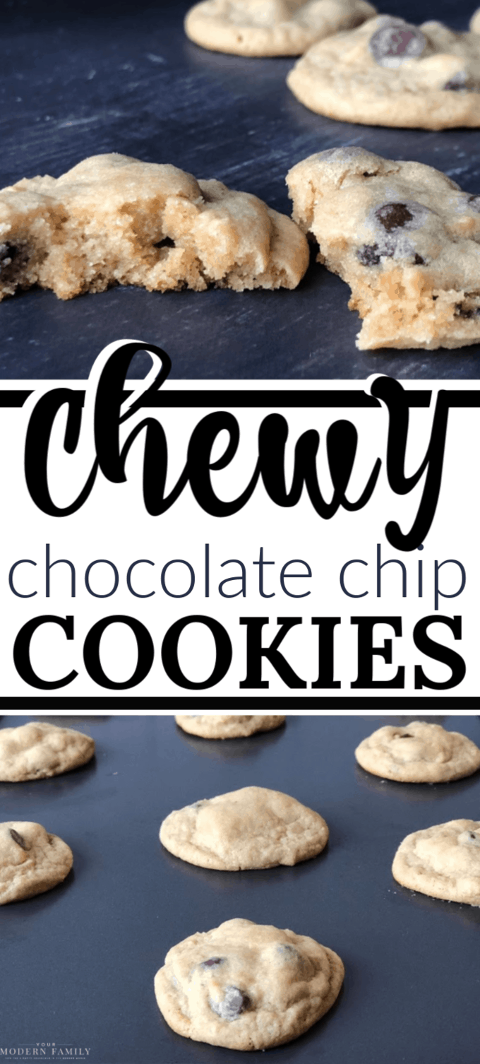 The softest chewy chocolate chip cookies