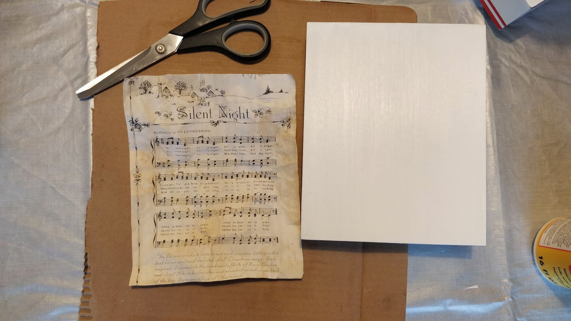 how to modify paper lyrics on canvas
