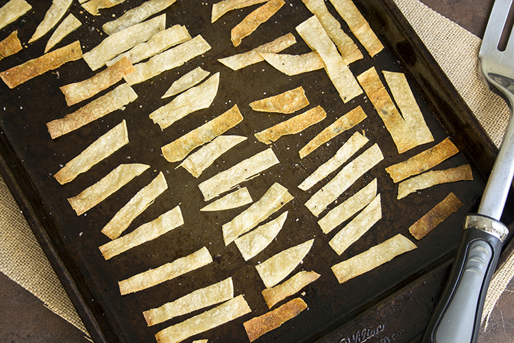 Best Slow Cooked Chicken Tortilla Soup On The Baking Tray