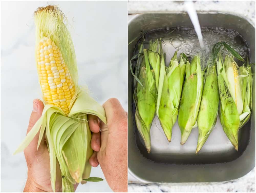 how to prepare roast corn on the cob