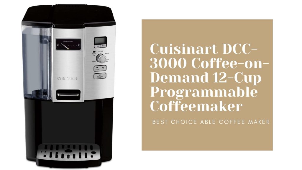 Cuisinart DCC-3000 Coffee-on-Demand coffee maker