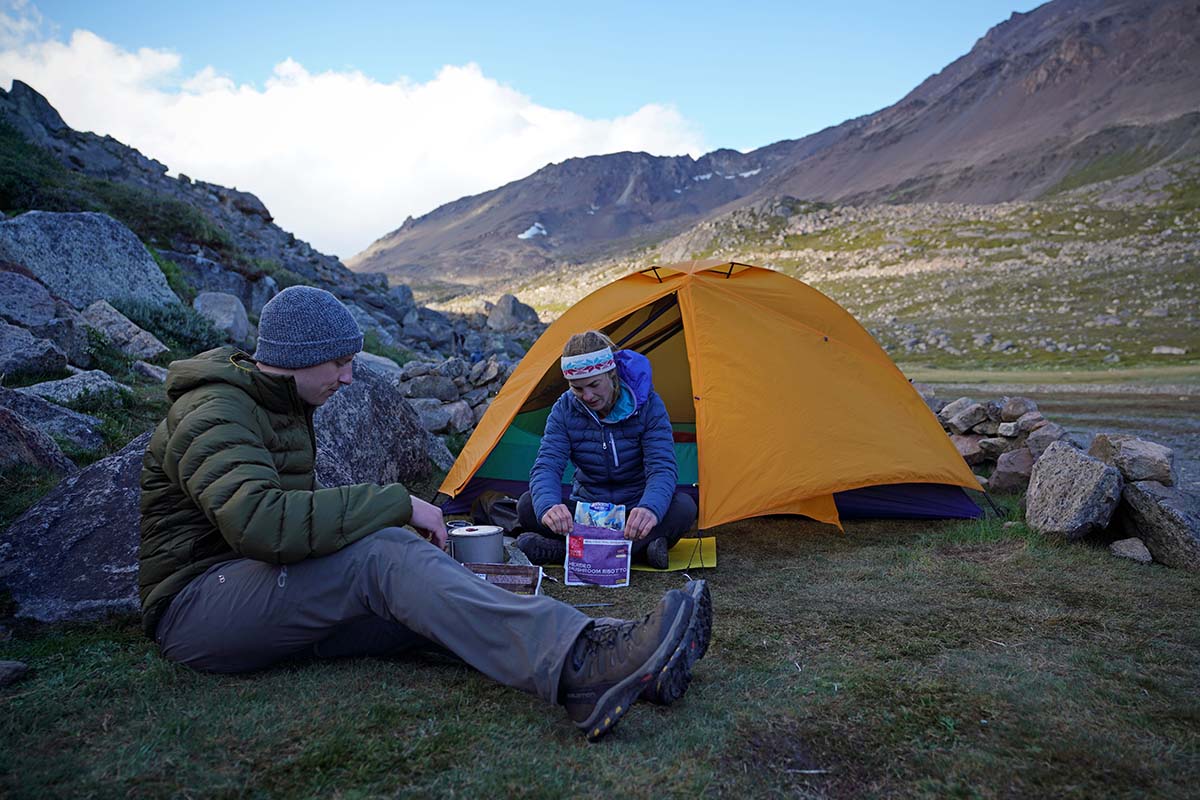 Backpacking food (meal prep)