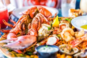 Seafood Plate St. Augustine Florida