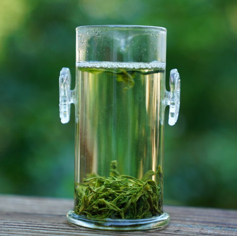 Instructions for making green tea Meimei Fine Teas anji bai cha