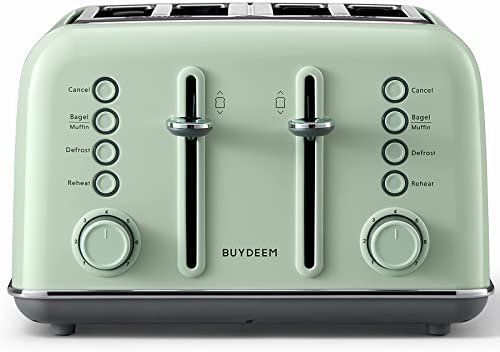 BUYDEEM-DT-6B83-4-Slice-Toaster,-Extra-Wide-Slots