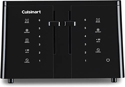 Cuisinart-CPT-T40-Touchscreen,-4-Slice-Toaster,-Black