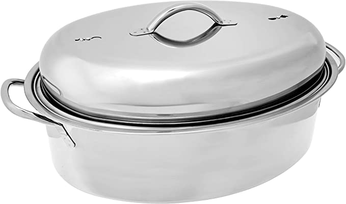 10 Best Roasting Pan with Lid (2022 Reviews & FAQs)