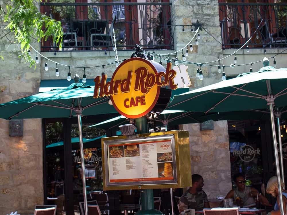 Hard Rock Cafe, San Antonio Riverwalk