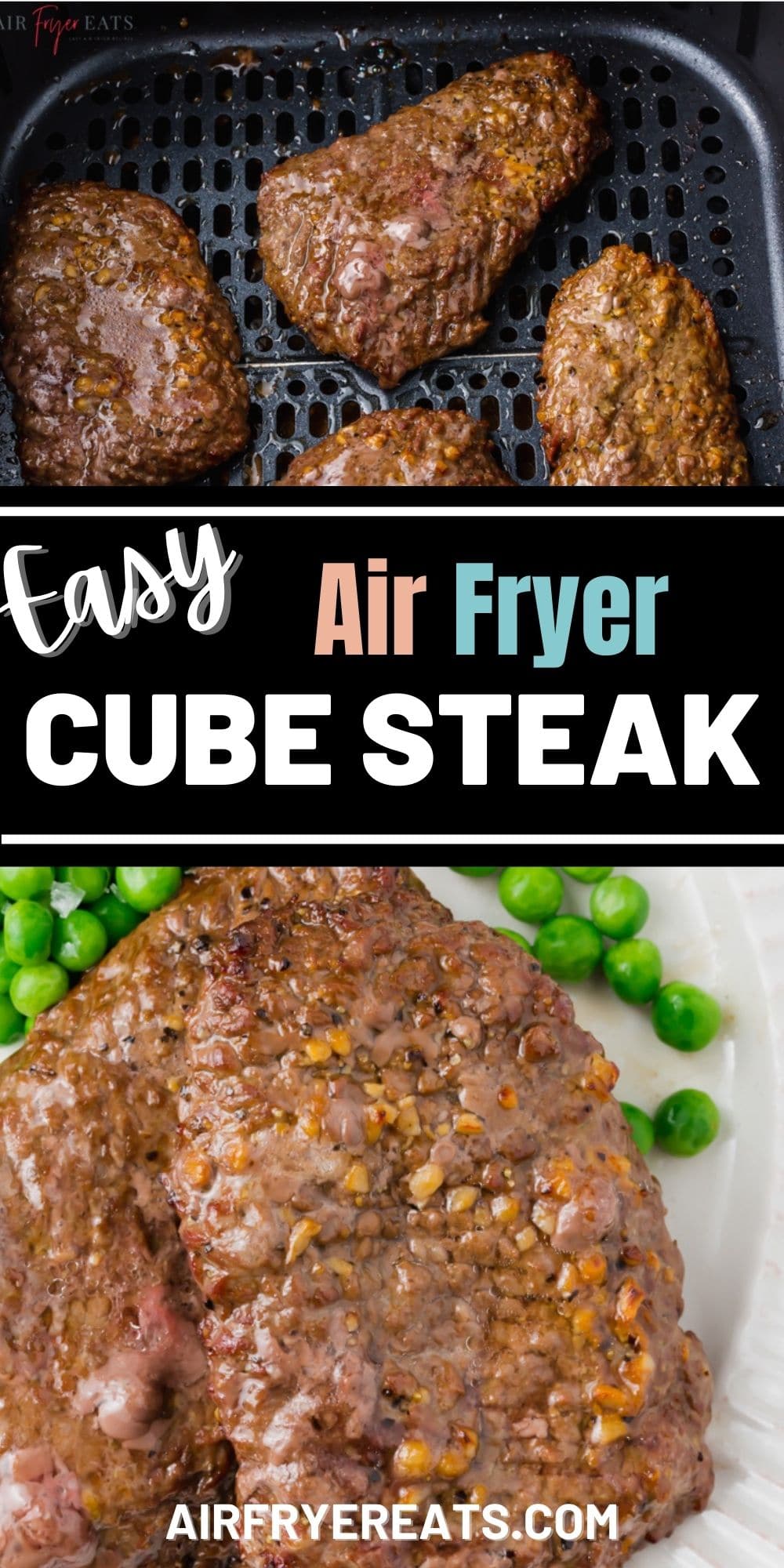 Make this savory cube steak in your air fryer in no time! we