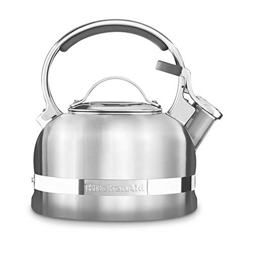 KitchenAid KTST20SBST Stainless Steel Non Electrical Stove Top Kettle, 1.9 Litre