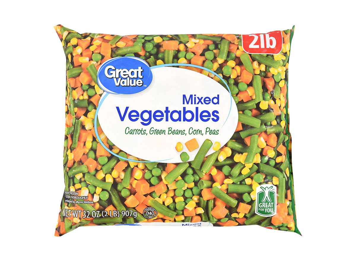 great value frozen salad bag