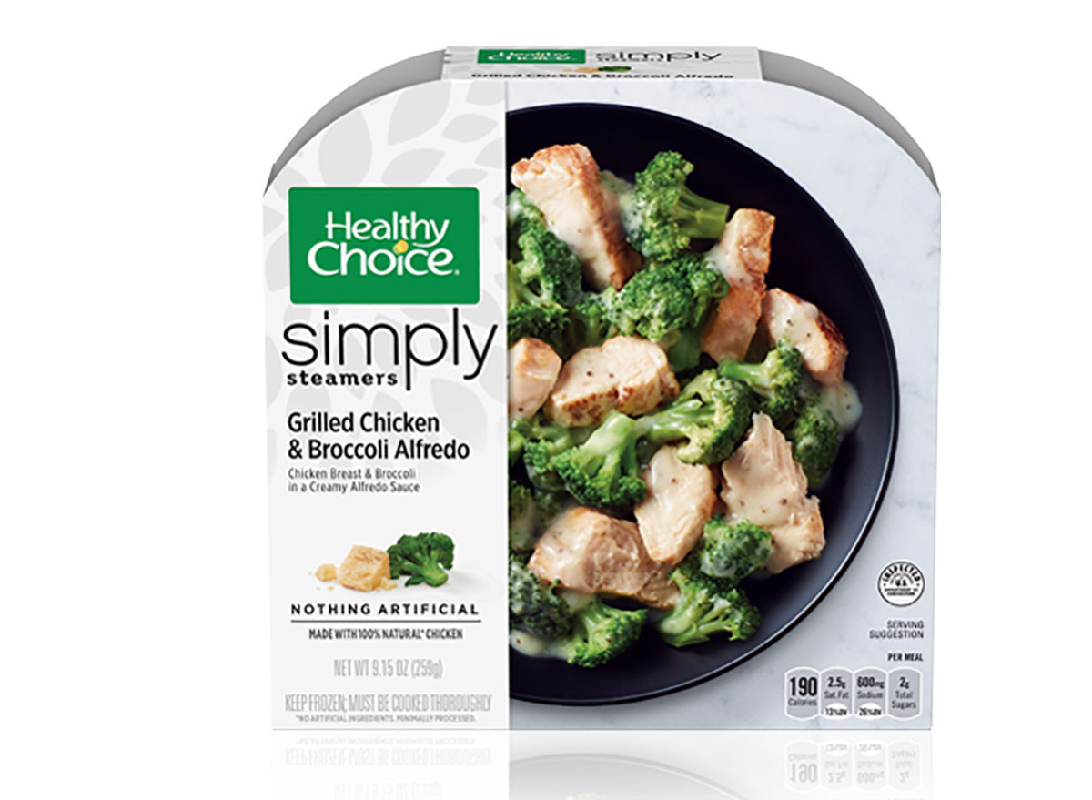 frozen chicken and broccoli alfredo healthy choice