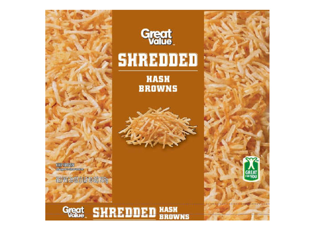 brown shredded