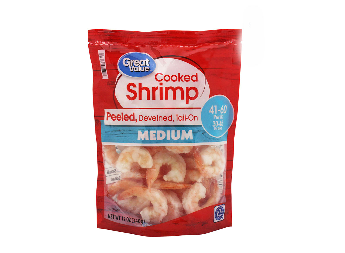just cooked shrimp