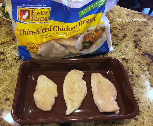 Perfect overtime chicken using frozen chicken breast! Never have dry chicken again using this easy method.