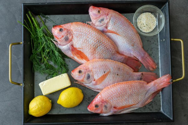 Ingredients for Grilled Tilapia
