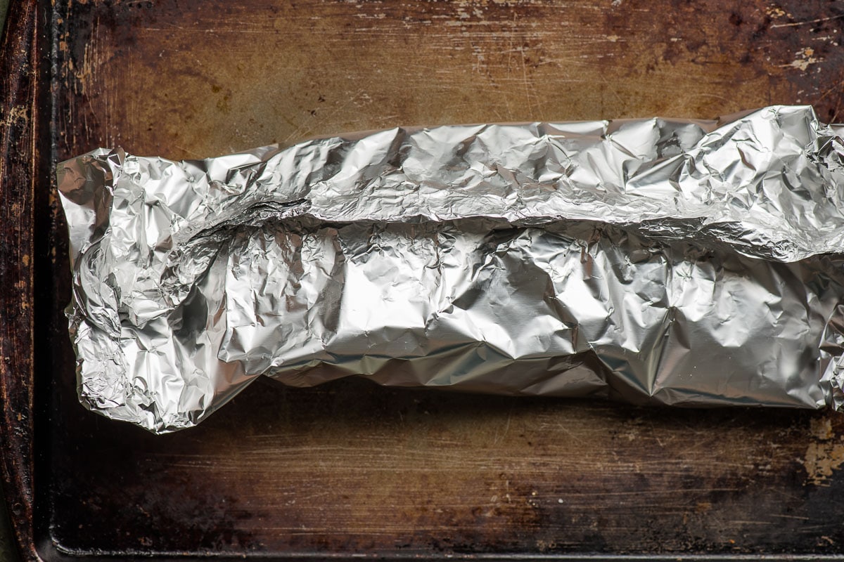 Roll up and wrap tightly with foil so it's ready to go.