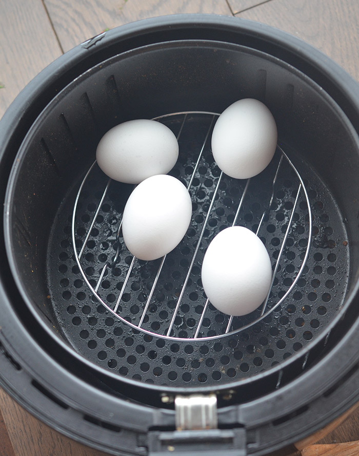 Air Fryer Hard boiled eggs