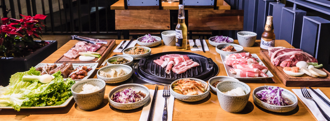 Korean Barbecue at Asian Restaurant Las Vegas