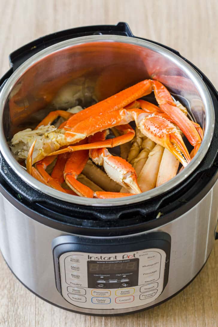 Crab legs in instant pot