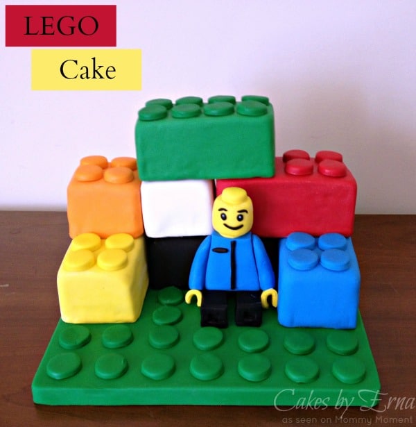 LEGO DIY Brick Cake