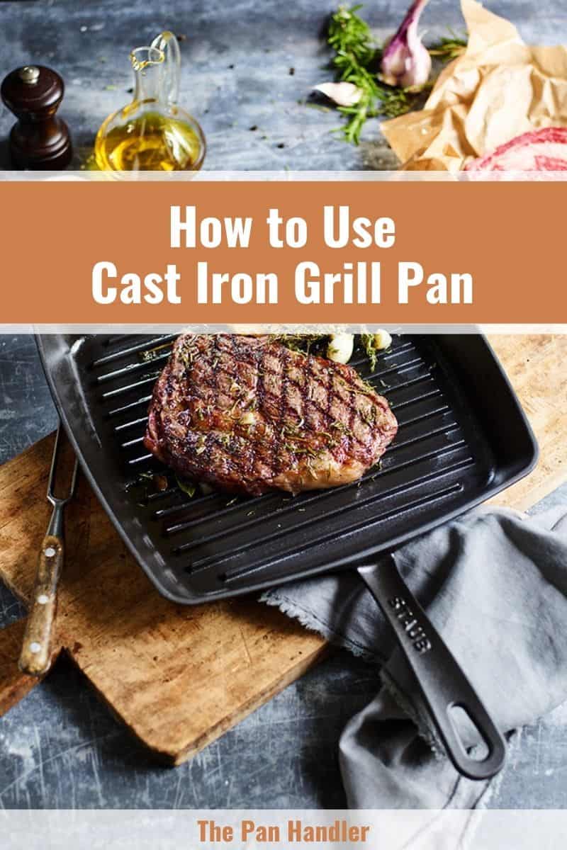 used cast iron pan