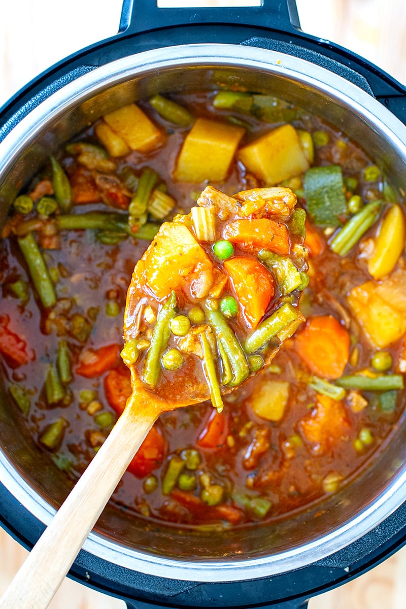 Instant Vegetable Stew (vegan, gluten-free)