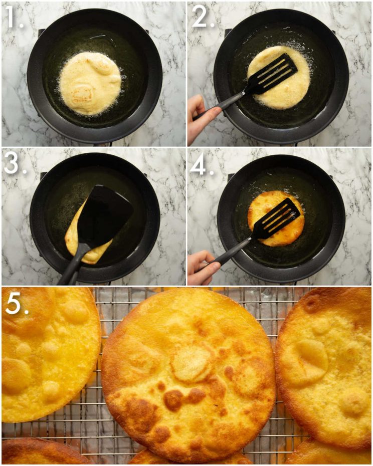 5 step-by-step instructions on how to fry tostada shells