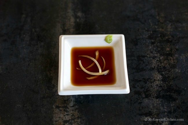 The ultimate Korean BBQ dipping sauce #3. Wasabi and soy sauce | takeoutfood.best