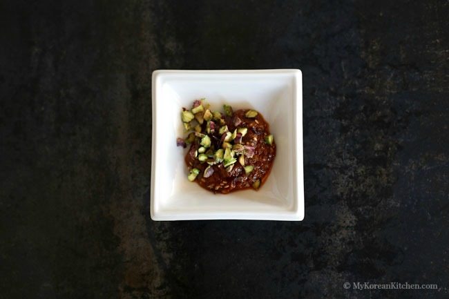 The Ultimate Korean BBQ Sauce #1. Chili & Korean Sauce with Maple Syrup and Pistachios | takeoutfood.best