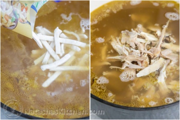 Chicken noodle soup-5