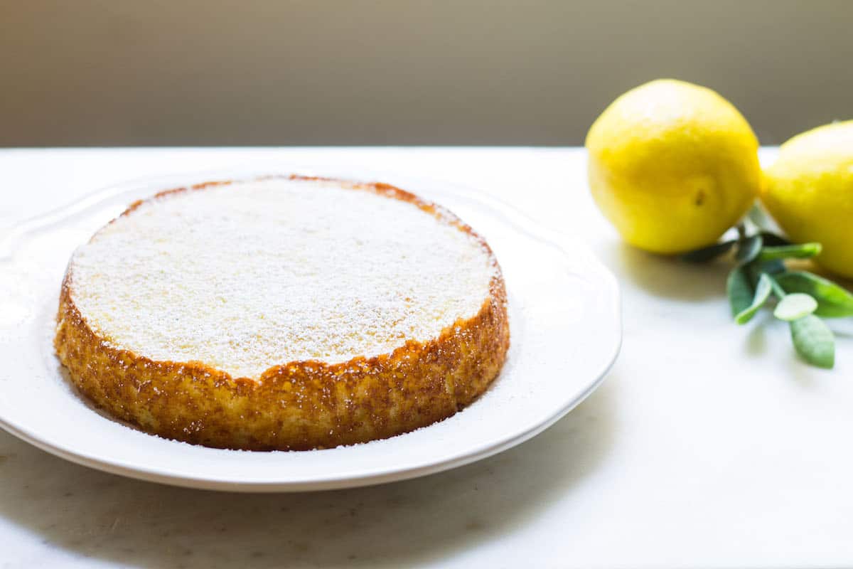 easy lemon ricotta cake images