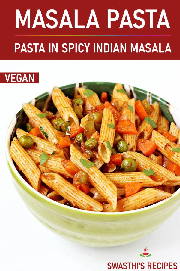 Masala pasta recipe | How to make pasta (Indian style noodles)