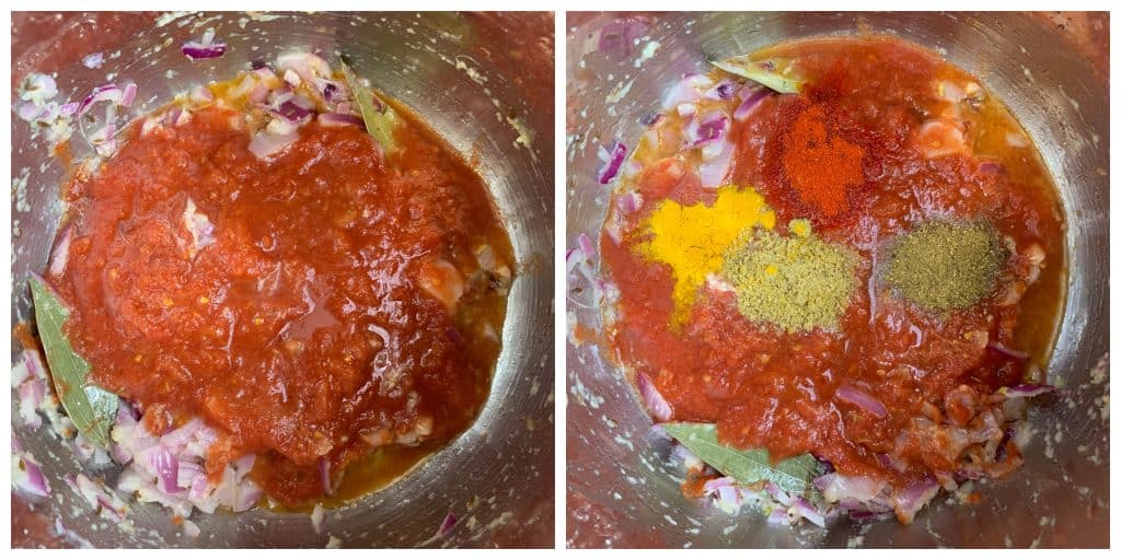 Steps to cook tomatoes with collage seasoning
