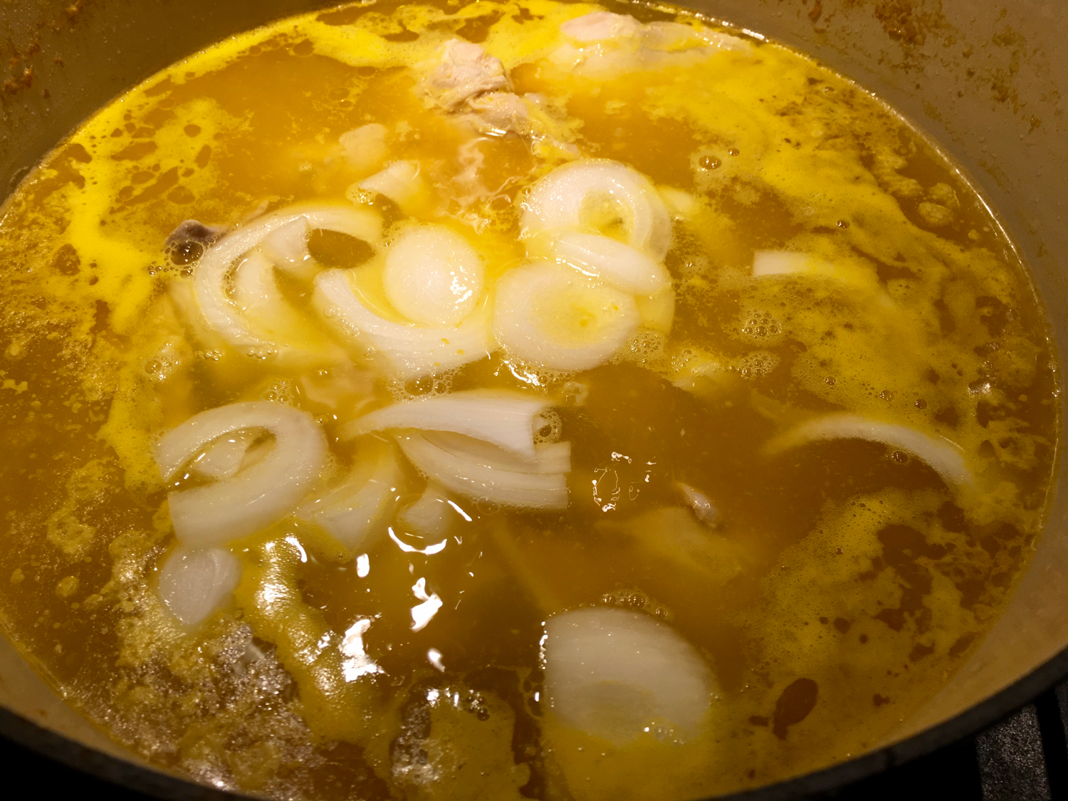 Jamaican Chicken Soup with Dumplings