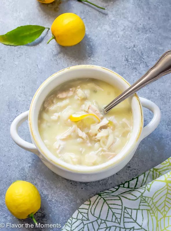 Greek Lemon Chicken Soup