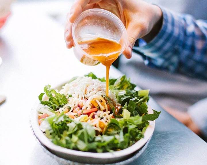 french fries salad