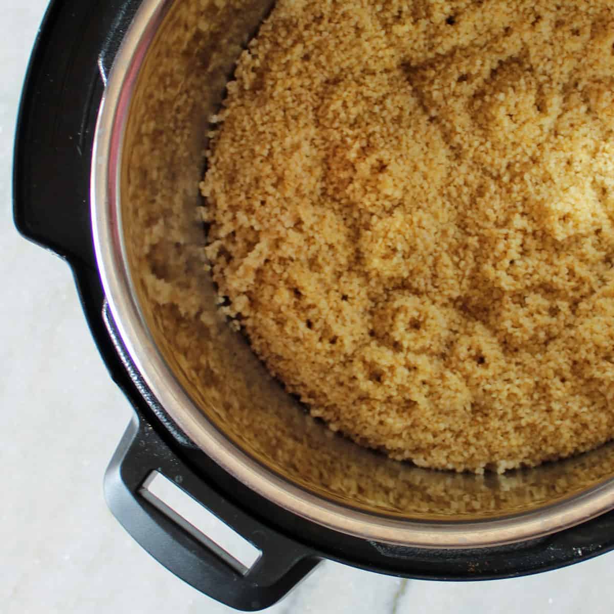 cook millet in an instant pot